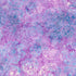 Purple and blue hydrangea floral Tonga batik fabric with soft watercolor texture