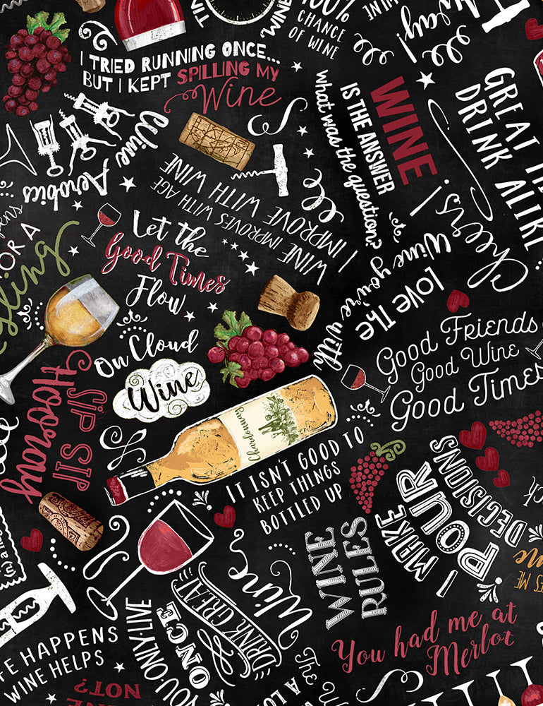 Uncork And Unwind - Wine Cellar Text - Remnant