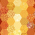 Patrick's Promise Hexagon Multi quilting cotton fabric by Christine Schulte for Marcus Fabrics featuring colorful patchwork-style hexagons with coordinating floral and geometric prints.
