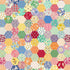 hexagon patchwork cotton fabric by Judie Rothermel for Marcus Fabrics in vintage colors