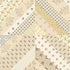 cream patchwork strip block cotton fabric by Jeni Gaston for Marcus Fabrics