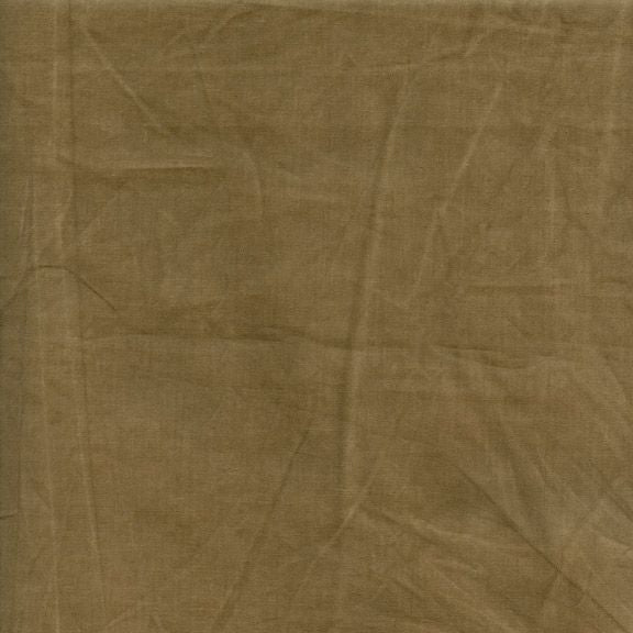 warm toast brown aged muslin textured cotton quilting fabric by Marcus Fabrics