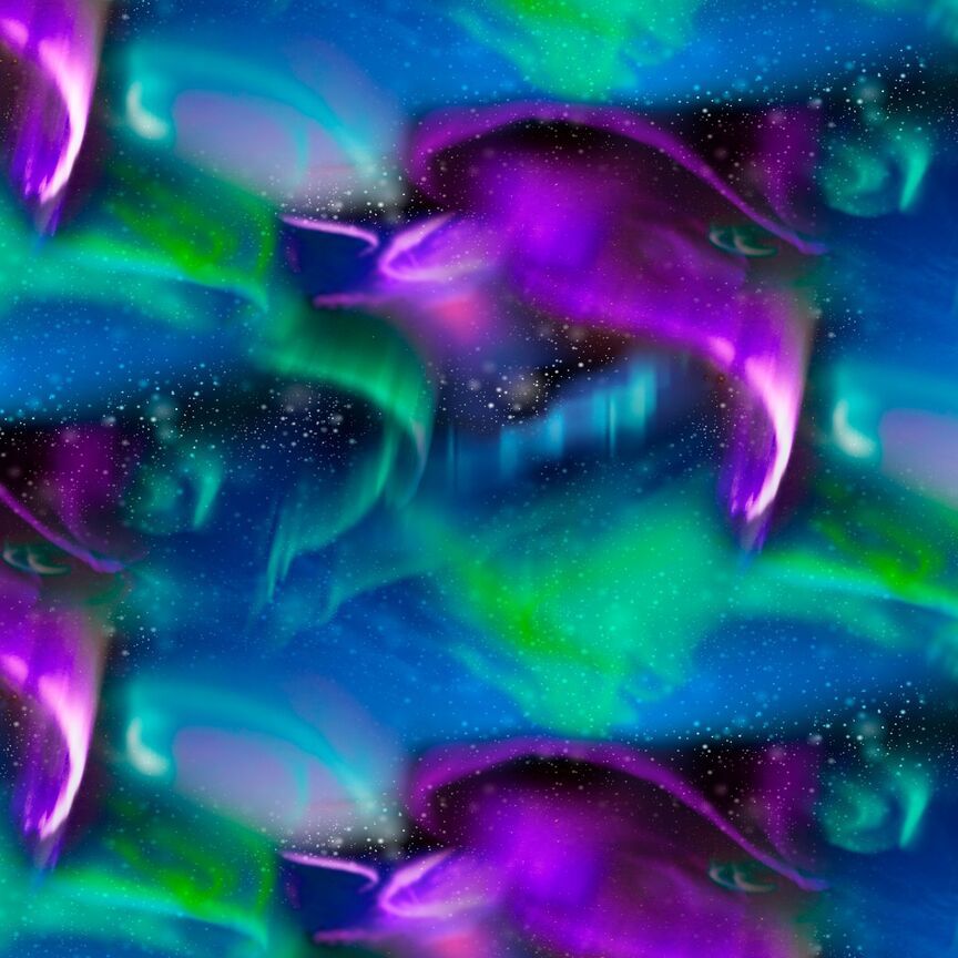 Northern Lights 108" Wide Yardage