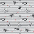 Peekaboo cats cotton fabric with gray stripes and red hearts by Timeless Treasures