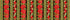 Scarlet Beauty - Geranium 11" Stripe Yardage