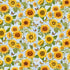 Sunflower Farm - Tossed Sunflowers Yardage