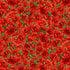 Painted red poppy floral cotton fabric by Timeless Treasures