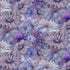 Mystic Meadow digital cotton fabric featuring densely packed daisies and wildflowers in lavender, lilac, violet, blush, and ivory by Timeless Treasures.