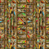 Woodland Retreat Tackle Box Lures fabric by Gail Cadden for Timeless Treasures featuring colorful fishing lures, flies, bobbers, hooks, and tackle box compartments in a realistic digital print cotton fabric.