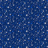 Blue navy cotton fabric with tossed white and blue stars by Timeless Treasures.