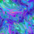 Luminous - Swirly Pattern Metallic Yardage