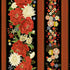 Lotus Garden 11 inch metallic stripe quilting cotton fabric