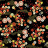 Lotus Garden Asian floral metallic quilting cotton fabric