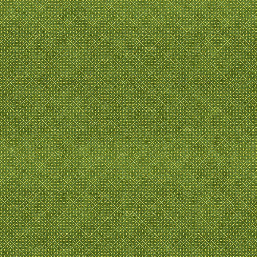 Lotus Garden Asian metallic geo dots quilting cotton fabric