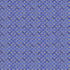 Blue geometric lattice fabric with gold metallic accents from the Moonlight collection by Chong-a Hwang for Timeless Treasures.