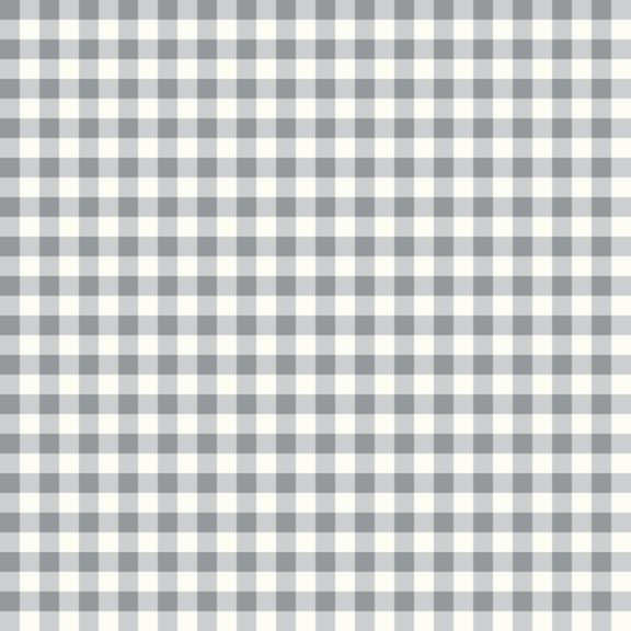 gray and white 1/4 inch gingham check woven cotton fabric by Marcus Fabrics