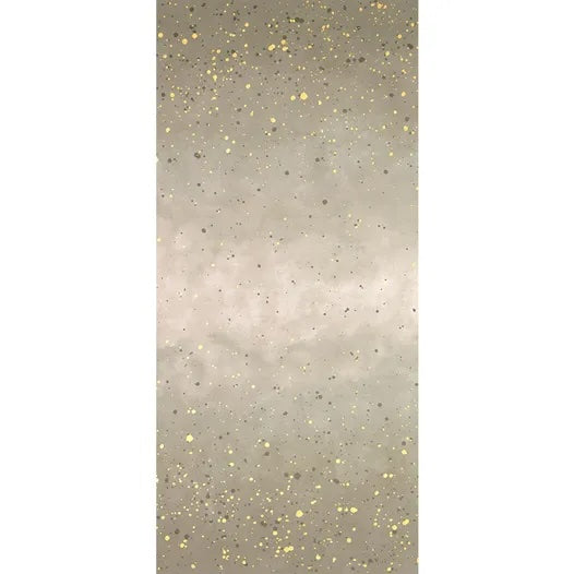 Ombre Galaxy Metallic - Putty Yardage