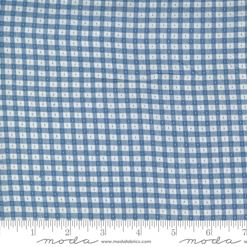 Denim and Daisies Wovens - Blue Jeans Gingham Yardage