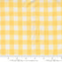 Summer Solstice Wovens Gingham Afternoon woven cotton fabric featuring a classic yellow and white gingham check by Pieces To Treasure for Moda Fabrics.