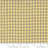 Summer Solstice Wovens Checks Canary woven cotton fabric featuring a warm canary yellow background with a classic navy blue check pattern by Pieces To Treasure for Moda Fabrics.