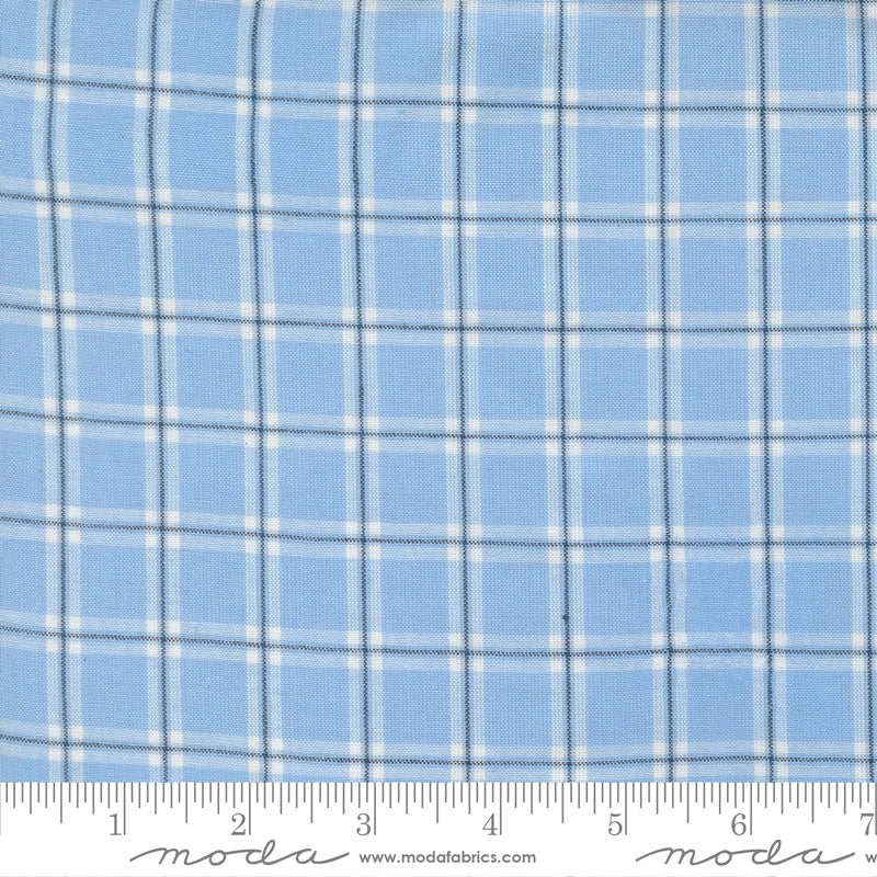 Summer Solstice Wovens - Windowpane Waterfall Yardage