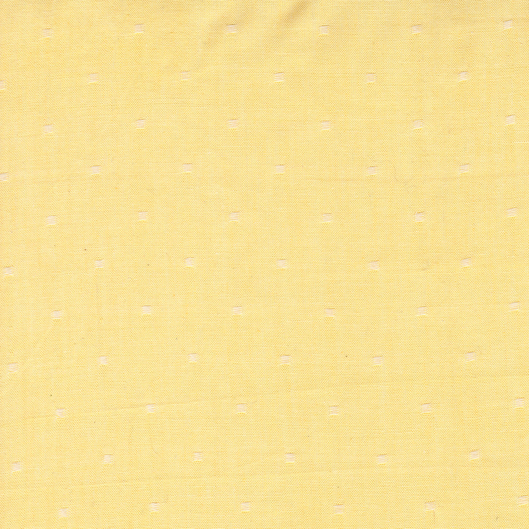 Summer Solstice Wovens Dobby Texture Afternoon woven cotton fabric featuring a soft buttery yellow background with subtle woven dobby texture by Pieces To Treasure for Moda Fabrics.