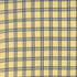 Summer Solstice Wovens Windowpane Canary woven cotton fabric featuring a warm canary yellow background with a classic navy blue windowpane plaid by Pieces To Treasure for Moda Fabrics.