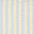 Summer Solstice Wovens Simple Stripe Canary woven cotton fabric featuring vertical canary yellow, sky blue, white, and navy stripes by Pieces To Treasure for Moda Fabrics.