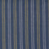 Summer Solstice Wovens Ticking Stripe Nautical Blue woven cotton fabric featuring navy blue, ivory, and golden ticking stripes by Pieces To Treasure for Moda Fabrics.