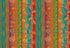 Underwater-themed fabric with colorful mermaids, sea life, and ocean stripes in orange, aqua, and multicolor – Atlantis 13288-37 by Kanvas Studio.