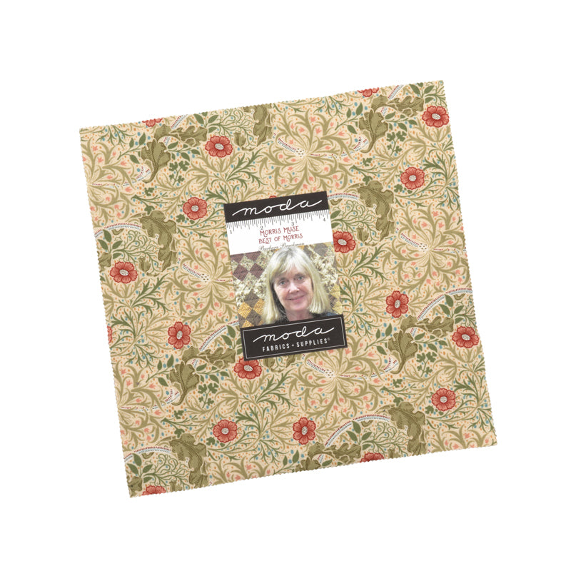 Morris Muse layer cake Moda 10 inch floral fabric squares bundle