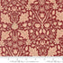 Morris Muse Triple Net Florals Russet quilting cotton by Barbara Brackman for Moda Fabrics featuring parchment floral vines, tulips, acanthus leaves, and intricate botanical scrollwork on a warm russet background.