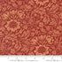 Morris Muse Flowering Scroll Russet quilting cotton by Barbara Brackman for Moda Fabrics featuring William Morris-inspired floral scrolls, tulips, and botanical foliage in warm blush and russet tones.