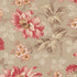 Vintage floral quilting cotton fabric with pink flowers and delicate vines on warm neutral roche background by French General for Moda Fabrics