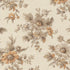 Neutral vintage floral quilting cotton fabric with taupe and cream botanical bouquets by French General for Moda Fabrics