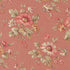 Vintage floral quilting cotton fabric with delicate blush floral bouquets on warm clay pink background by French General for Moda Fabrics