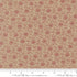 Delicate rouge floral vine quilting cotton fabric on roche beige background by French General for Moda Fabrics