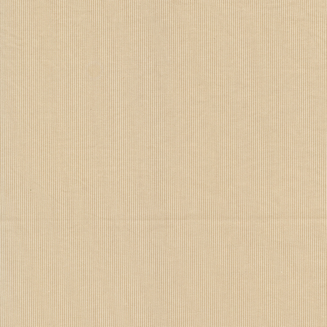 Neutral ticking stripe quilting cotton fabric on warm cream background by French General for Moda Fabrics