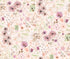 Blooming Lovely – Petal Journal Collage fabric by Janet Clare for Moda Fabrics with layered script, florals, and blush tones.