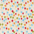 Animal Park Fun Balloons Dove fabric by Stacy Iest Hsu for Moda Fabrics featuring colorful floating balloons on a soft dove premium cotton background.
