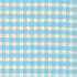 Animal Park Fun Checks Sky fabric by Stacy Iest Hsu for Moda Fabrics featuring a classic sky blue and cream gingham-style check on premium quilting cotton.