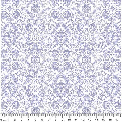 Lavender Fields - Veronica Damask Lilac Yardage