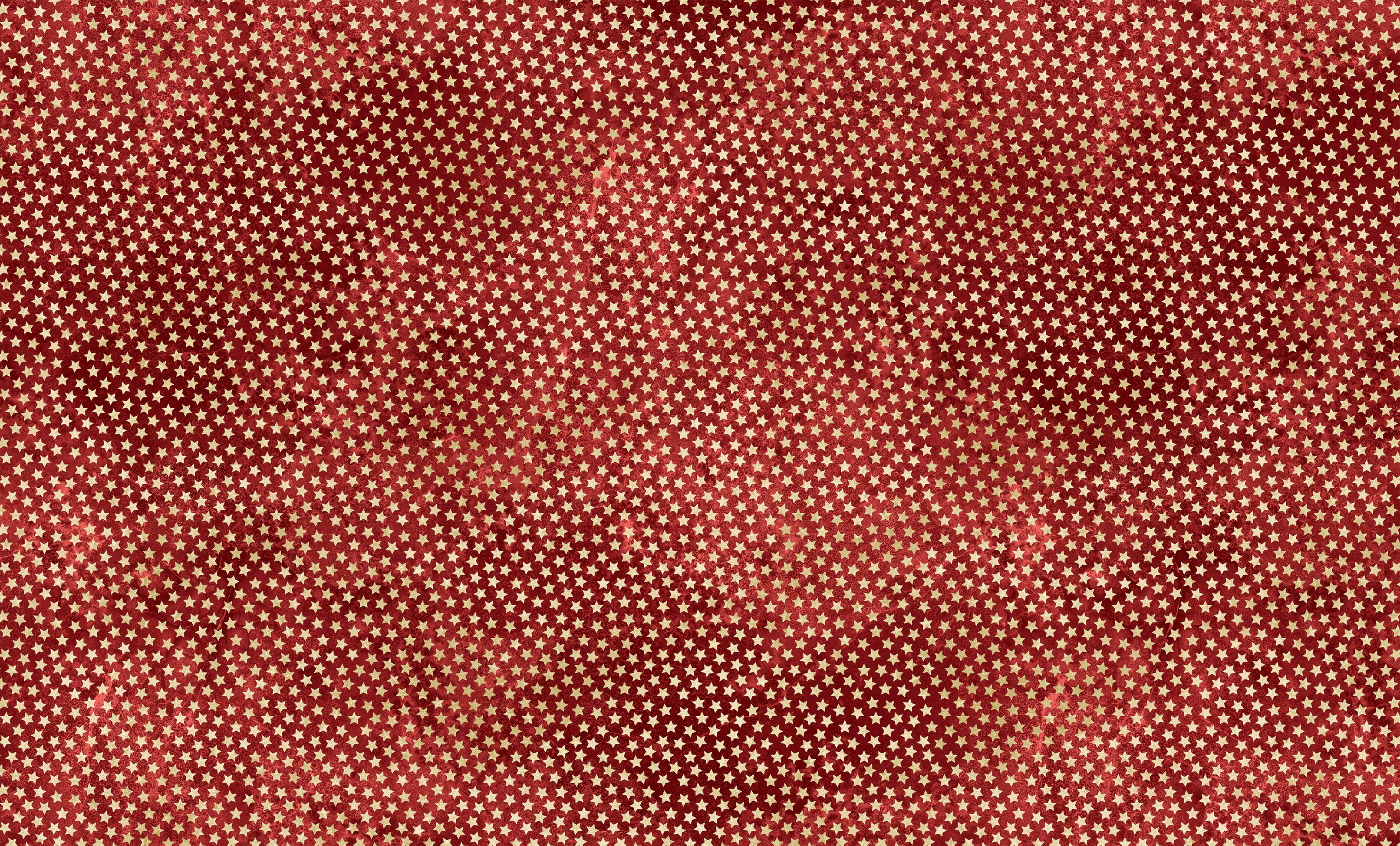 America 250 Stonehenge Stars Red Beige quilting cotton fabric featuring tiny beige stars on a textured red background by Linda Ludovico for Northcott Fabrics.