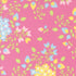 Sherbet Sunshine Flannel - Floral Bouquets Petal Pink Flannel Yardage