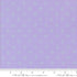 Sherbet Sunshine Flannel Diamond X Wisteria fabric by Corey Yoder of Coriander Quilts for Moda Fabrics featuring light lavender cross design on wisteria background.