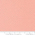 Petals and Polka Dots Gingham Blush quilting cotton featuring a delicate blush pink and ivory mini gingham pattern by Bunny Hill Designs for Moda Fabrics.