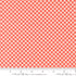 Poinsettia and Pear Gingham Geranium premium quilting cotton featuring a classic geranium red and ivory gingham plaid by Cherri & Chelsi for Moda Fabrics.