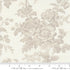 Vintage Linens Sisters Florals Cream fabric by 3 Sisters with delicate cream floral pattern.