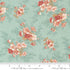 Sandalwood - Cassandra Florals Eucalyptus by 3 Sisters for Moda Fabrics, soft green floral quilting cotton.