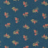 Sandalwood Rosalie Small Floral Indigo fabric by 3 Sisters for Moda Fabrics with tiny florals on a deep blue background